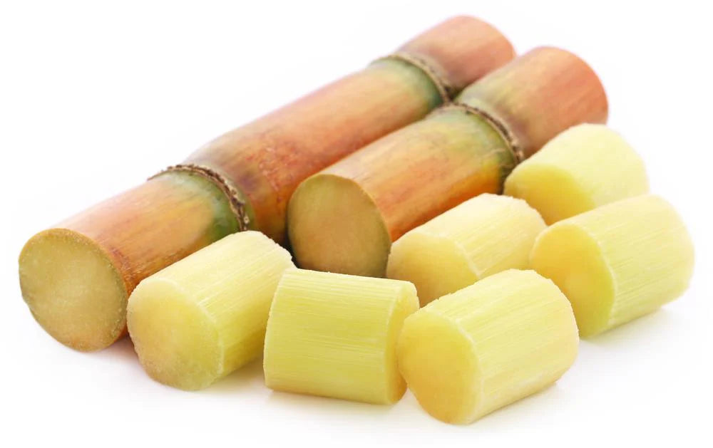 Pile Sugarcane Pieces